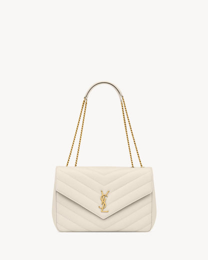 YSL LOULOU large in MATELASSÉ lambskin