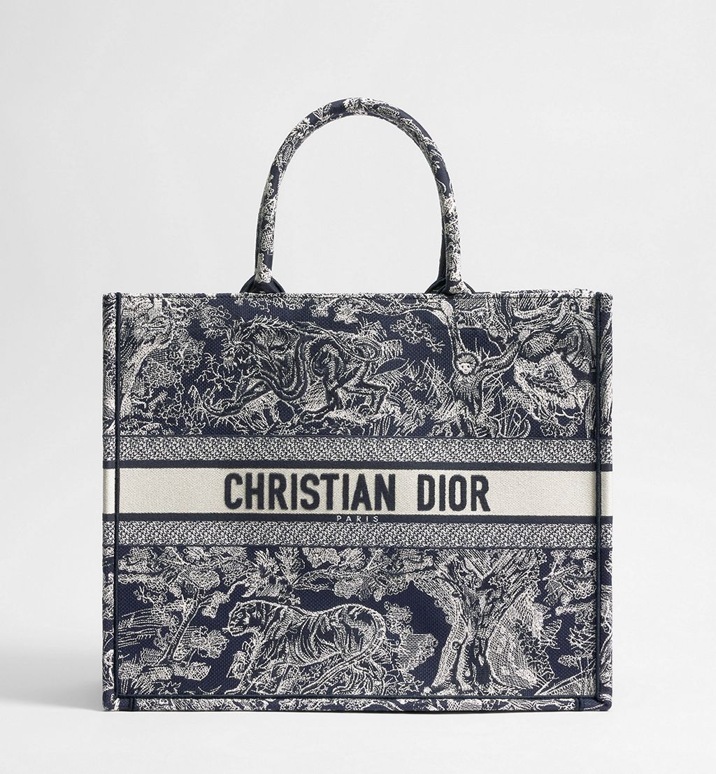 Large Dior Book Tote