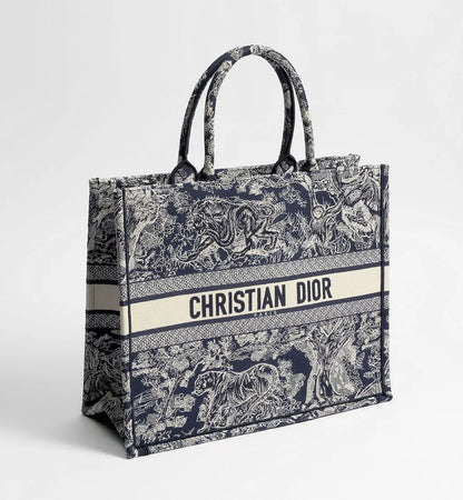 Large Dior Book Tote