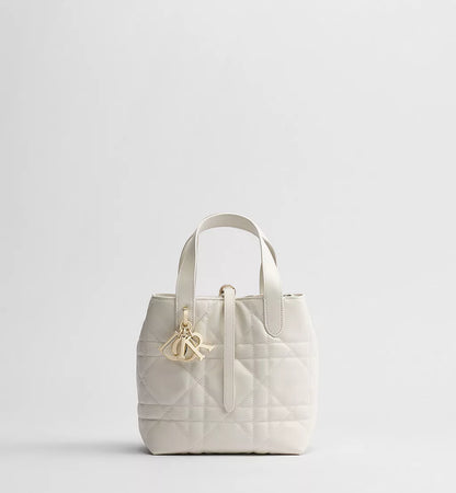Small Dior Toujours Vertical Tote Bag
