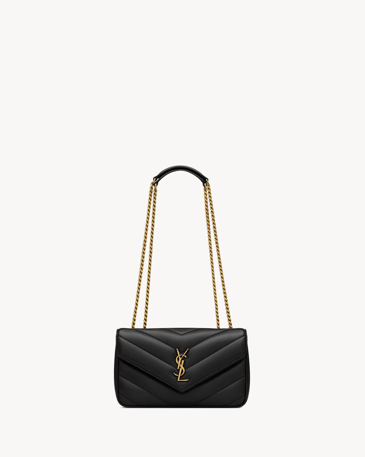 YSL Loulou Small in Matelassé lambskin