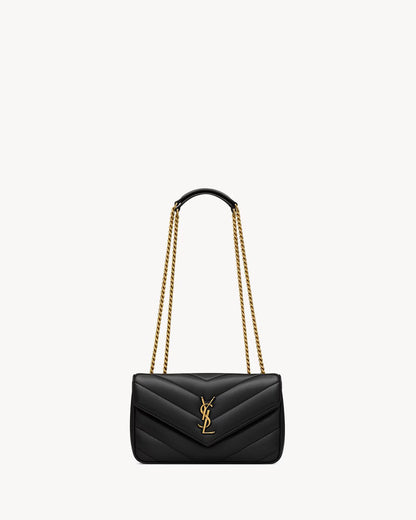 YSL Loulou Small in Matelassé lambskin