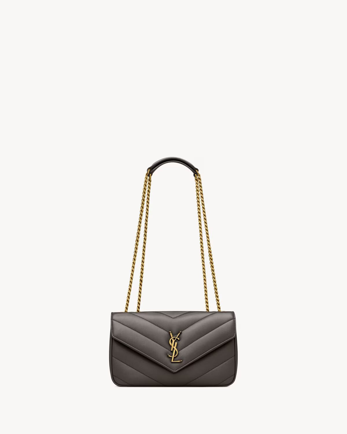 YSL Loulou Small in Matelassé lambskin