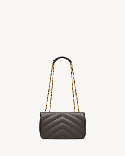YSL Loulou Small in Matelassé lambskin