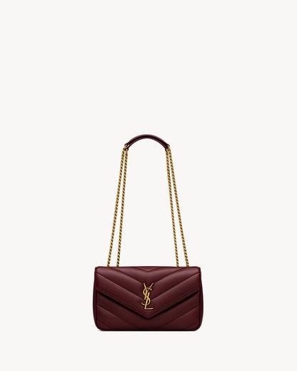 YSL Loulou Small in Matelassé lambskin