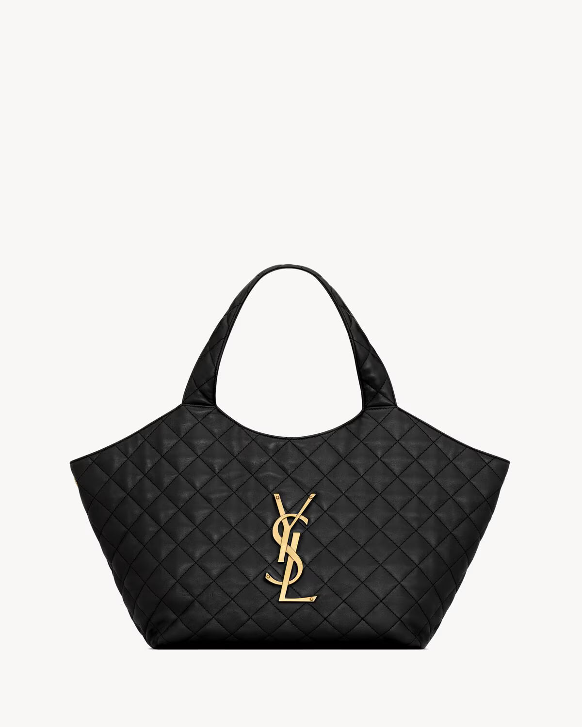 YSL Medium Icare quilted nappa leather bag