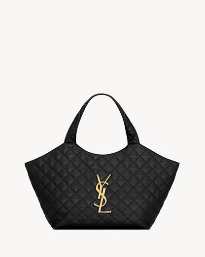 YSL Medium Icare quilted nappa leather bag
