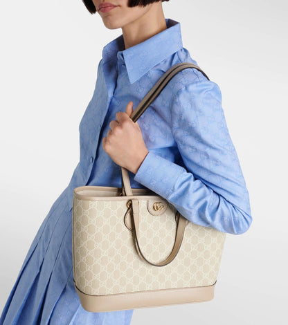 GG Ophidia Large GG canvas tote bag