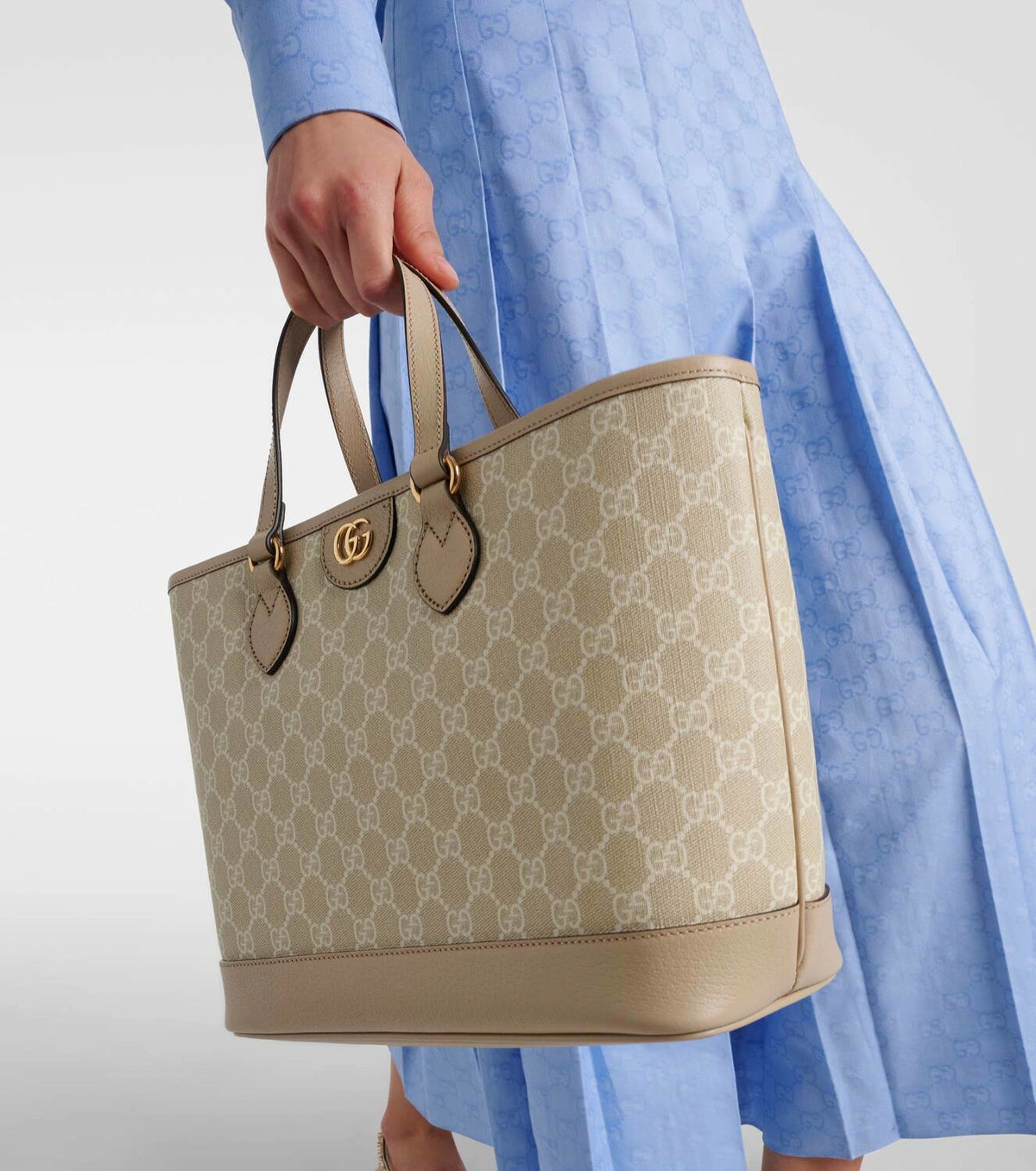 GG Ophidia Large GG canvas tote bag