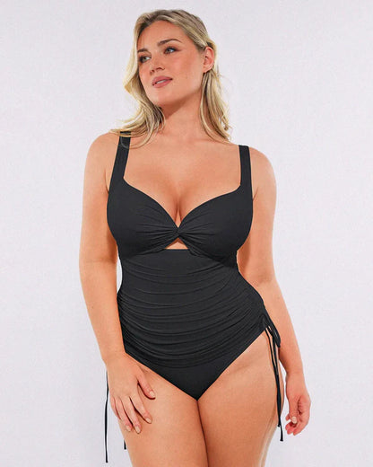 Smart Sculpt™ All-In-One Mesh Wrap Shaping Swimsuit