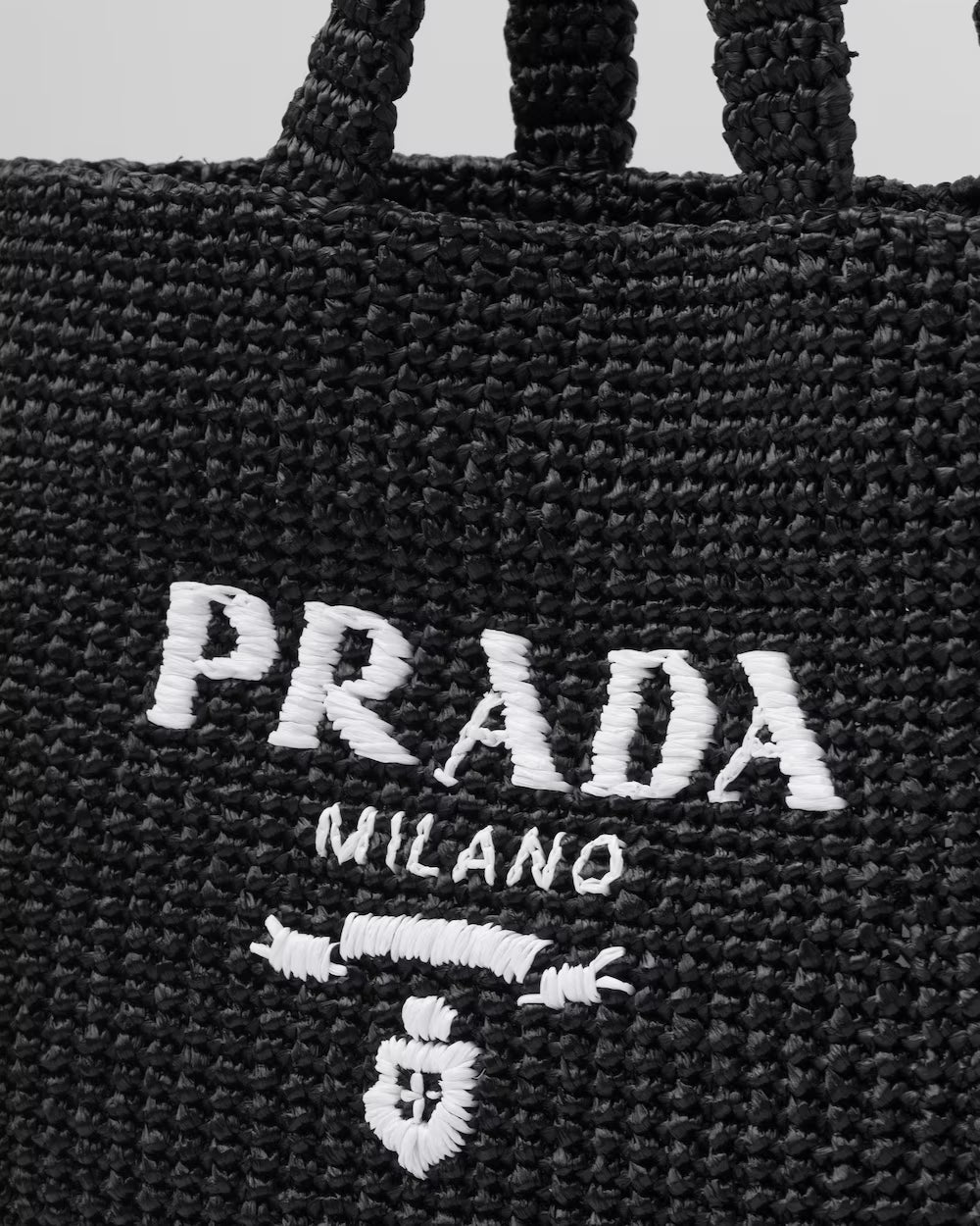 Prada Crochet tote bag