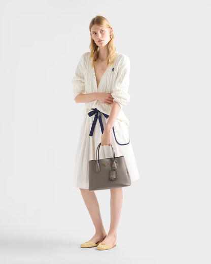 Prada Double medium Saffiano leather bag