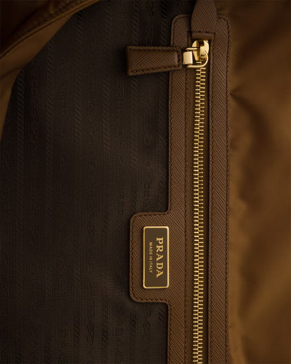 Prada Re-Edition 1978 large Re-Nylon and Saffiano leather tote bag