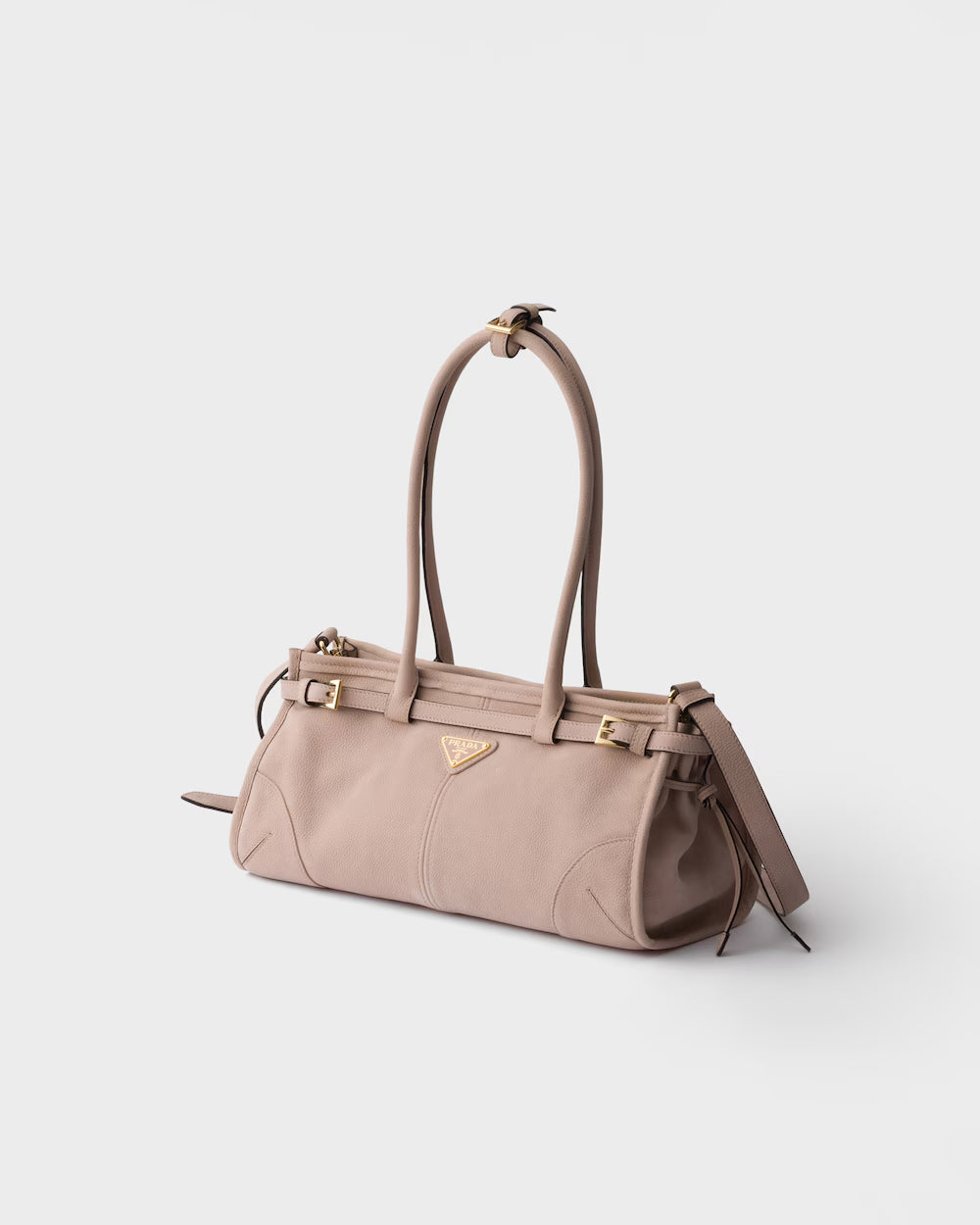Prada Bonnie medium nubuck leather handbag