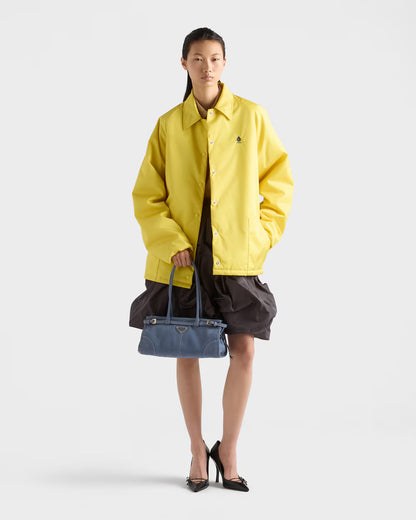 Prada Bonnie medium nubuck leather handbag