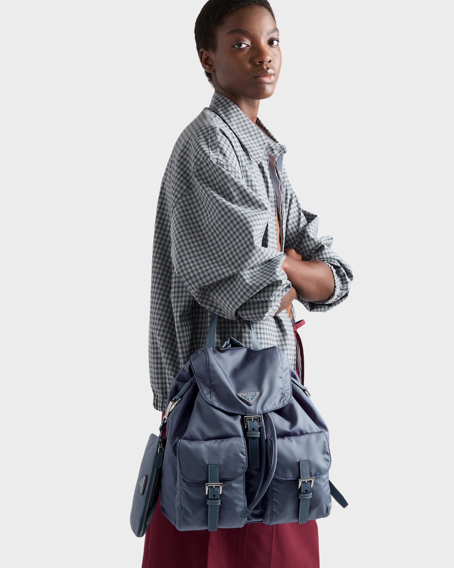 Medium Re-Nylon Backpack