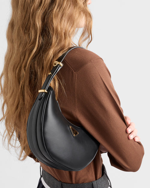 Prada Arqué small leather shoulder bag