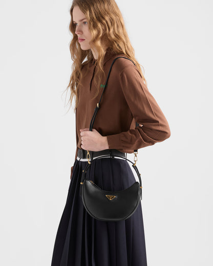 Prada Arqué small leather shoulder bag