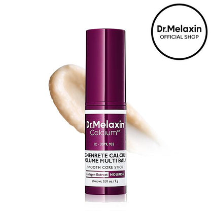 Dr. Melaxin Calcium Multi Balm – Korean Collagen Eye Stick for Fine Lines, Hydration & Firming 9g