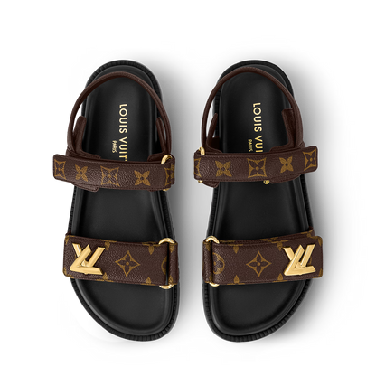 LV Sunset Flat Comfort Sandal
