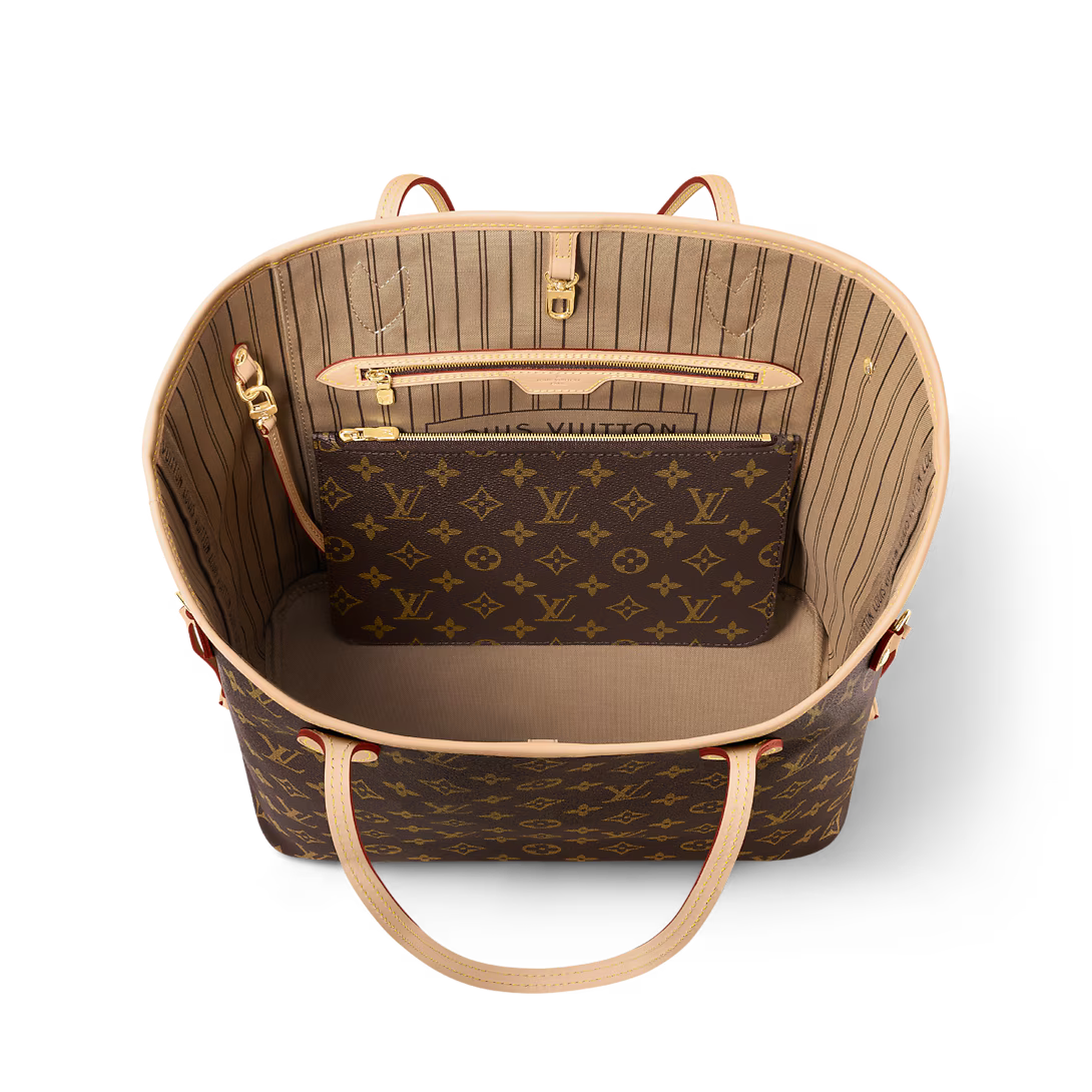 LV Neverfull MM in Monogram canvas