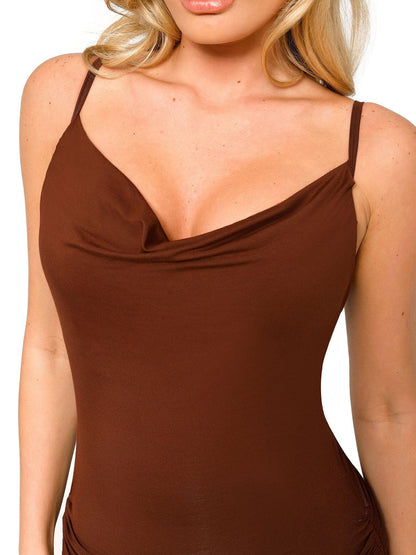 Smart Sculpt™ CurveSculpt Ruched Mini Dress