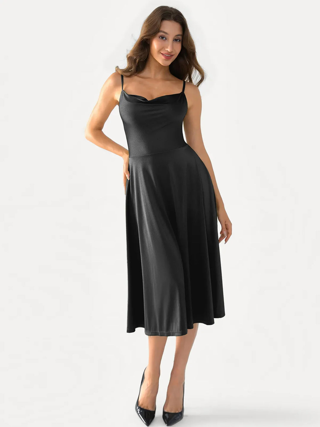 Smart Sculpt™ LuxeShape Cowl Dress