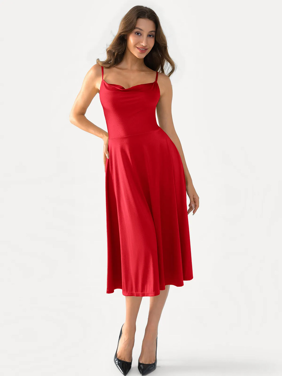 Smart Sculpt™ LuxeShape Cowl Dress