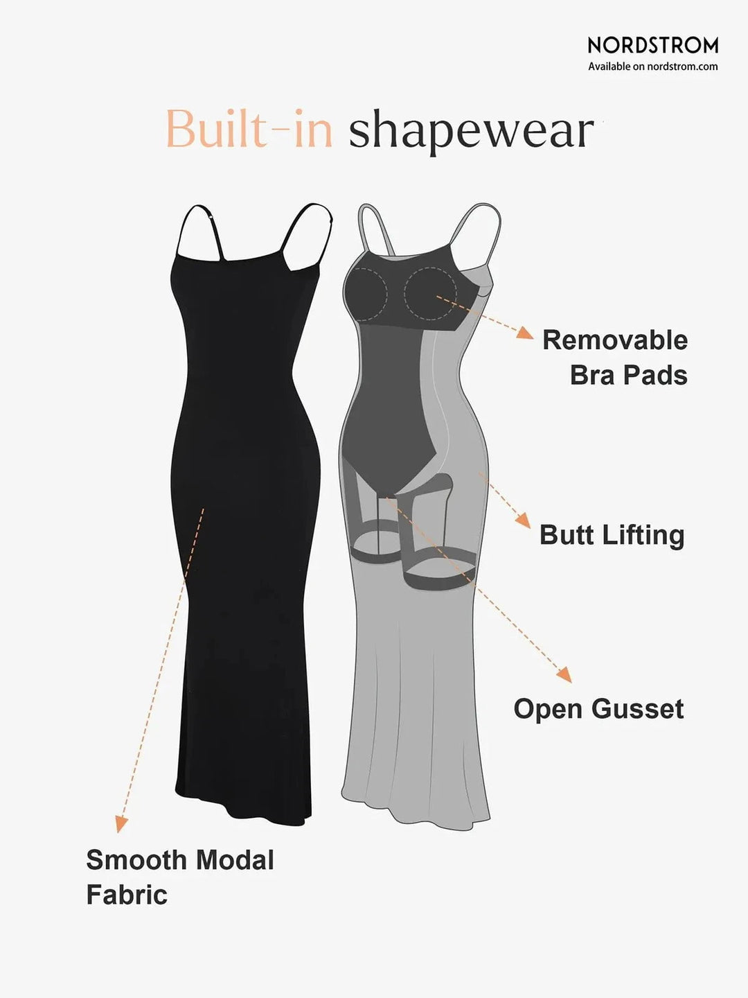 Smart Sculpt™ CurveFit Shaping Maxi Dress
