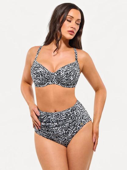 Smart Sculpt™ Ruched Tummy Control Bikini Set