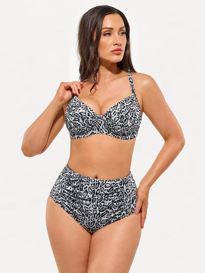 Smart Sculpt™ Ruched Tummy Control Bikini Set