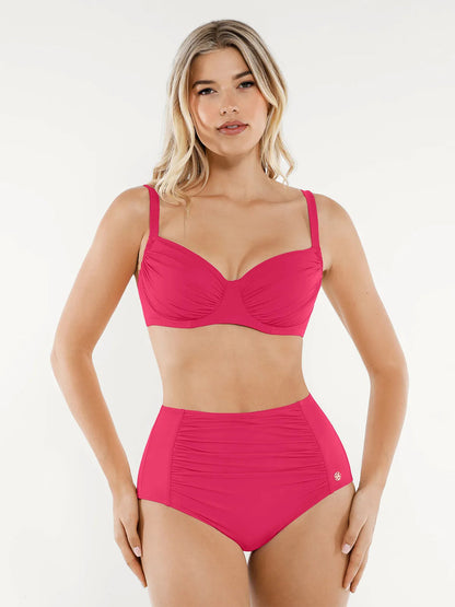 Smart Sculpt™ Ruched Tummy Control Bikini Set