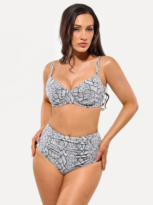 Smart Sculpt™ Ruched Tummy Control Bikini Set